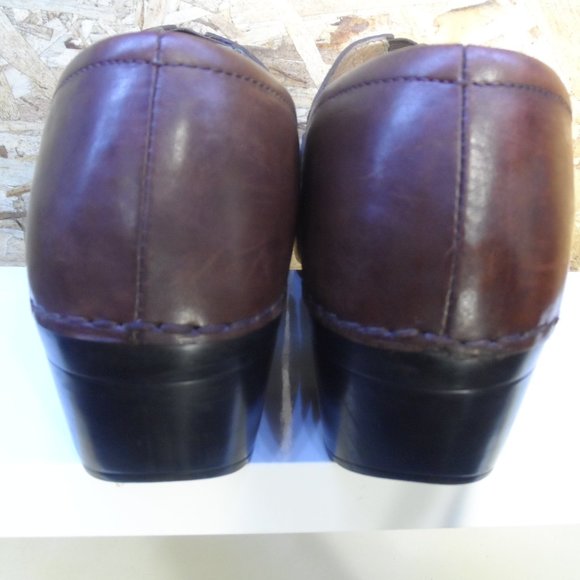 DANSKO Brown Leather Solstice PRO Work CLOGS Comfort SHOES - Size 39 - Picture 6 of 6